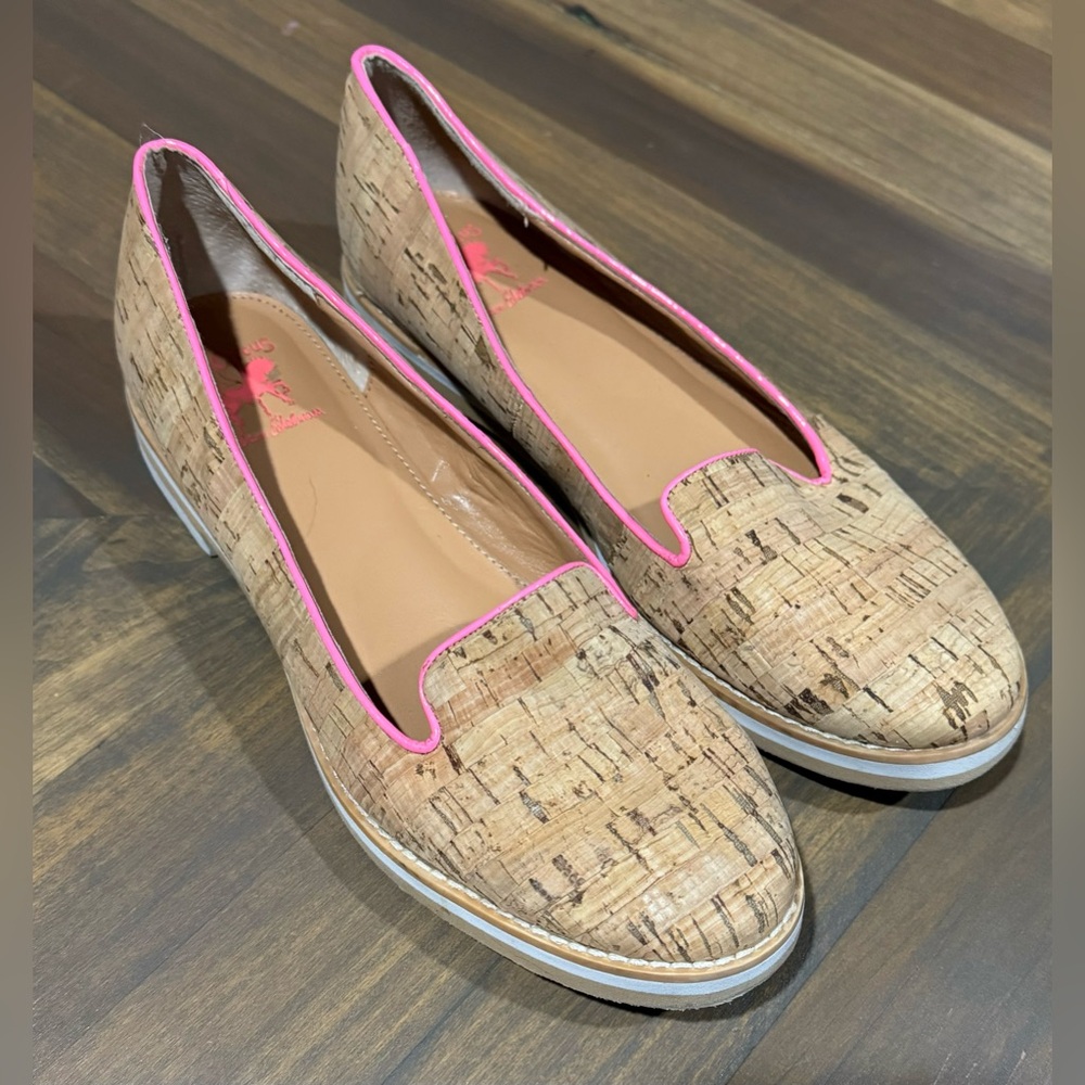Circus by Sam Edelman Pink and Tan Flats